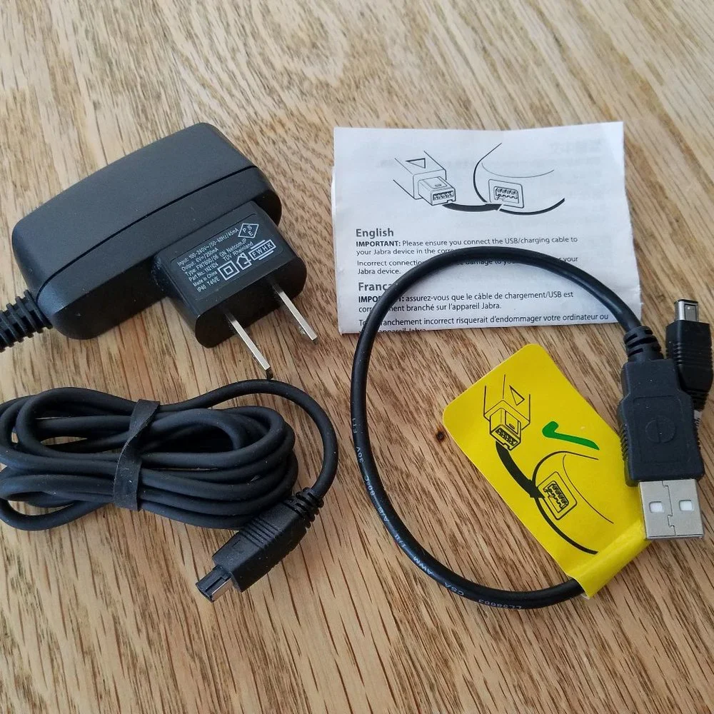 JABRA Charging Bundle (USB Cable Charging Cable and Wall Charger)